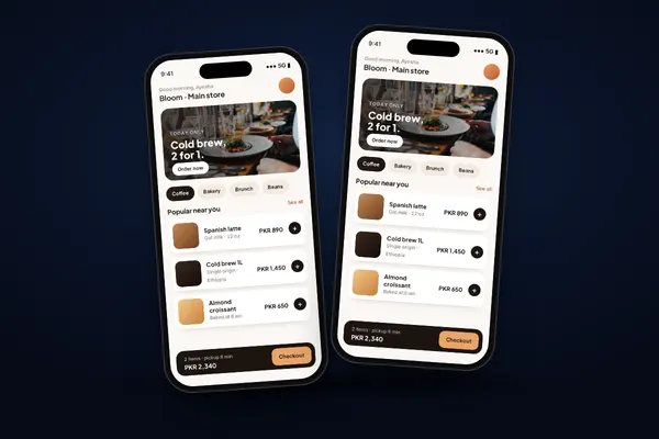 Mobile apps project preview